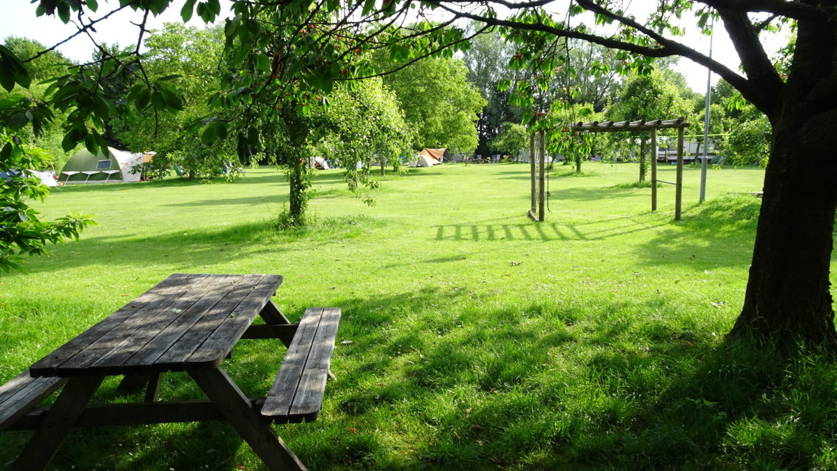 Natuur camping